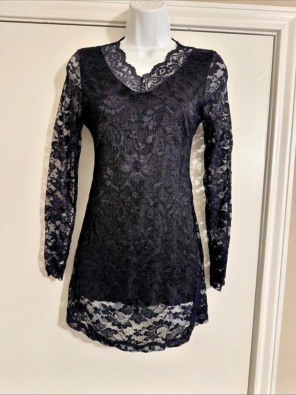 Lace Mini Dress
